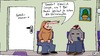 Cartoon: Feststellung (small) by Leichnam tagged feststellung,sprechzimmer,arzt,halswunde,verletzung,wartezeit,gerinnung,blut