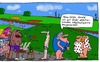 Cartoon: Flussbad (small) by Leichnam tagged flussbad,gerold,sommer,sonne,hitze,urlaub,freizeit,wasser,plantschen,ehe,gehörnt,ehemann,keine,sorge,elektronische,weglaufsperre,ausstattung,grillen,essen,trinken,spaß,freude,lebensgenuss,schwimmen