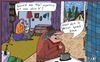 Cartoon: Fön (small) by Leichnam tagged fön,leichnam,kreuzworträtsel,schreiben,freizeit,herd,sprechblase