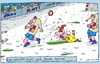 Cartoon: Fußball (small) by Leichnam tagged fußball,sport,schwalbe,sommer,winter,foul