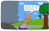 Cartoon: Genuss (small) by Leichnam tagged genuss,wölkchen,bäumchen,hügel,gras,spaziergang,leichnam,leichnamcartoon