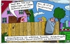 Cartoon: Herausforderung (small) by Leichnam tagged herausforderung,gesprächsfetzen,fragmente,kombinieren,einordnen,passanten,kalle,vorführungen,schwanz,rausgewachsen