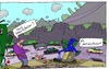 Cartoon: Huch ... (small) by Leichnam tagged huch,aktionskunst,nö,geburtsfehler,straßenkünstler