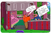 Cartoon: Ina (small) by Leichnam tagged ina,übertreibung,eck,ecke,nie,bizarr,sesshaft,leichnamcartoon