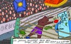 Cartoon: KLIRR! (small) by Leichnam tagged klirr,johnson,boxen,spiegel,gras