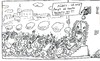 Cartoon: Mädels! (small) by Leichnam tagged mädels,beauty,tv,empfang,sender,schönheit,kosmetik,haut,haare,figur,halsabschneider,geldmacherei