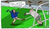 Cartoon: MDNM (small) by Leichnam tagged müller,ordnungsamt,thomas,fußballweltmeisterschaft,2014,sport,tor,torschützenkönig,deutsche,nationalmannschaft,treffer,versenkt,netz,ball