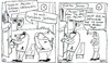 Cartoon: Meister (small) by Leichnam tagged meister,tschüss,weihnachtsurlaub,jahresende,januar,abnehmen,lehrling,ausbilder,diät