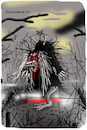 Cartoon: Mora 2 (small) by Leichnam tagged mora,zieselwind,beklommenheit,düsternis,leichnamhorror,leichnamgrusel