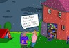 Cartoon: Na da ... (small) by Leichnam tagged na,da,special,dvd,sammler,zelt,regen,seichter,humor,tollhaus