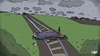 Cartoon: ohne Worte (small) by Leichnam tagged ohne,worte,zug,eisenbahn,schienen,selbstmord,suicid