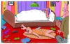 Cartoon: Ohne Worte (small) by Leichnam tagged dienstreise,gattin,ohne,worte,bett,schlafzimmer,fremdgehen,ehemann,bettvorleger,leichnam,leichnamcartoon