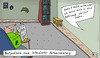 Cartoon: Restprobleme (small) by Leichnam tagged restprobleme,leichnam,altbau,sanierung,hallo,verirrt,verlaufen