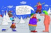Cartoon: Schneeflocken (small) by Leichnam tagged schneeflocken,schnappauf,winter,kälte,mützen,schniepel,schmollmund,entzücken,nackt,leichnam,leichnamcartoon