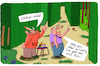 Cartoon: Schön (small) by Leichnam tagged schön,wald,beginn,anfang,begeistert,vorwald,leichnam,leichnamcartoon