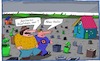 Cartoon: Städtchen (small) by Leichnam tagged städtchen,ortschaft,sauber,rein,abfallbehälter,mülleimer,papierkorb,leichnam,leichnamcartoon