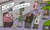 Cartoon: Treffen (small) by Leichnam tagged treffen,literatur,tut,mir,leid,brille,eintritt,einlass,türsteher