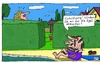 Cartoon: Tschuldigung! (small) by Leichnam tagged tschuldigung,blutegel,egel,strand,tümpel,wasser,sommer,sonne,freizeit,baden,schutzhecke,abzupfen,schwimmer,plantschen,erschrocken,dame,bitte,unerwartet