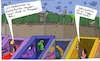 Cartoon: unzufrieden (small) by Leichnam tagged unzufrieden,wochenende,kästen,beton,wunderland,kunterbunt,graffiti,prospekt,kameras,überwachung,leichnam,leichnamcartoon,freizeit,urlaub,pah