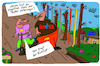 Cartoon: Warum? (small) by Leichnam tagged warum,roller,gefährt,leichnam,leichnamcartoon,zweirad