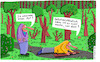 Cartoon: Weg im Wald (small) by Leichnam tagged weg,wald,ast,umarmung,leichnam,leichnamcartoon