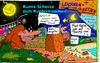 Cartoon: Werbe werbe ... (small) by Leichnam tagged werbung,leichnam,witzblätter,scherze,angeln,nacht,mond,lichterkette,fast,täglich,neu,cartoons,scherzblätter,jokes,gags,humor,irr,wahnsinnig,verrückt,runterkommen