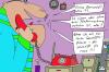 Cartoon: Werbeanruf (small) by Leichnam tagged wein,anruf,werbung,verboten,geschäftsführer