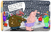 Cartoon: Winterurlaub (small) by Leichnam tagged winterurlaub,schabracke,kälte,schnee,eis,badehose,gattin,ehe,frieren,hochziehen,hose,leichnam,leichnamcartoon,schal,mütze,frost,ungemütlich