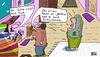 Cartoon: Wohnstube (small) by Leichnam tagged wohnstube,gatte,geruch,stinker,fisch,erbrochenes,nur,heute,gestern,morgen,ehe,trauerspiel