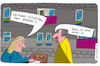 Cartoon: Zöhbler (small) by Leichnam tagged zöhbler,schreibtisch,vollglatze,glatze,leichnam,leichnamcartoon,verneinung