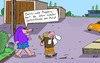 Cartoon: zu viel (small) by Leichnam tagged zu,viel,blasen,sprechblasen,mund,plappern,auswirkung