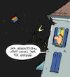 Cartoon: Weihnachtsstern 2020 (small) by Trantow tagged weihnachten,2020,corona,pandemie,virus,stern,astro,xmas,christmas,frieden,hoffnung,heilung,aussicht