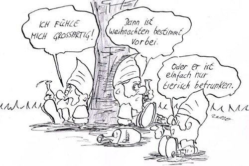 Cartoon: Die Unlogischen (medium) by kusubi tagged kusubi
