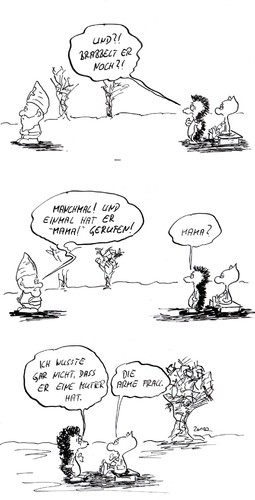 Cartoon: end of the family line (medium) by kusubi tagged kusubi