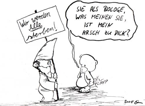 Cartoon: Expertengespräch (medium) by kusubi tagged teddy,dose,diät,fetter,arsch