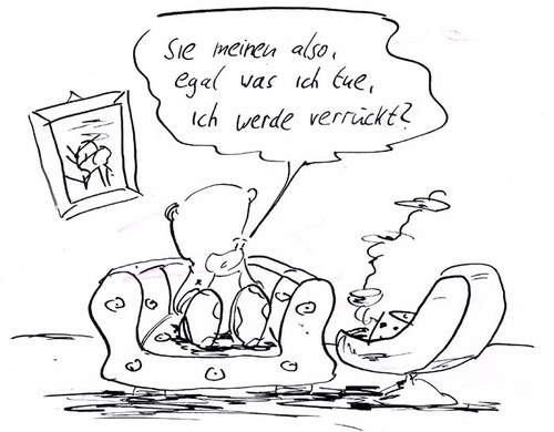 Cartoon: Feucht! (medium) by kusubi tagged kusubi