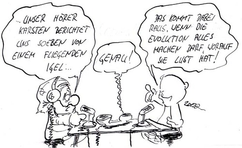 Cartoon: Gute Augen (medium) by kusubi tagged kusubi