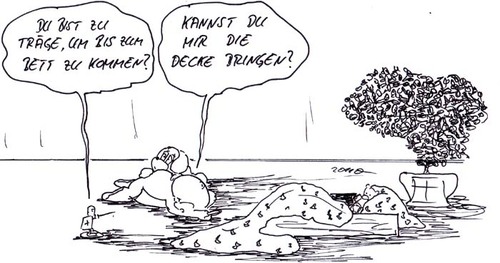 Cartoon: Januarregen (medium) by kusubi tagged kusubi