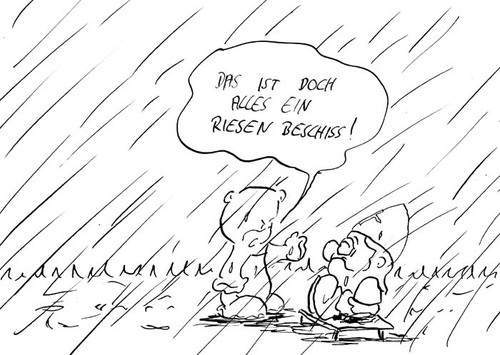 Cartoon: ohne titel (medium) by kusubi tagged kusubi