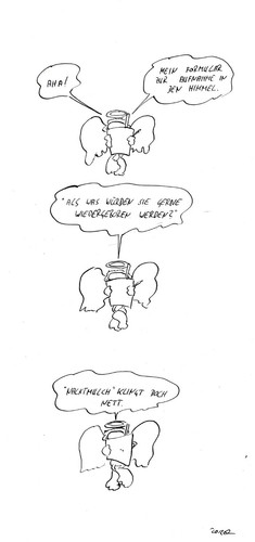 Cartoon: und dann kein Google dabei... (medium) by kusubi tagged kusubi