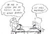 Cartoon: ...als die Musik lief (small) by kusubi tagged kusubi