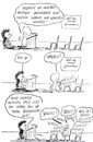Cartoon: Blöd! Blöd! Blöd! (small) by kusubi tagged kusubi