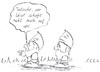 Cartoon: der lebende Beweis (small) by kusubi tagged kusubi