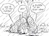 Cartoon: Die Drei und das Wetter (small) by kusubi tagged kusubi