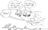 Cartoon: Freiflug (small) by kusubi tagged kusubi