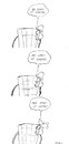 Cartoon: philosophisches (small) by kusubi tagged kusubi