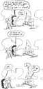 Cartoon: szene 1 -  take 1 (small) by kusubi tagged kusubi