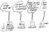 Cartoon: unterirdisch (small) by kusubi tagged tod,freidhof