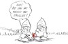 Cartoon: Variation eines Abgangs (small) by kusubi tagged kusubi