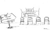 Cartoon: Vermietet! (small) by kusubi tagged kusubi